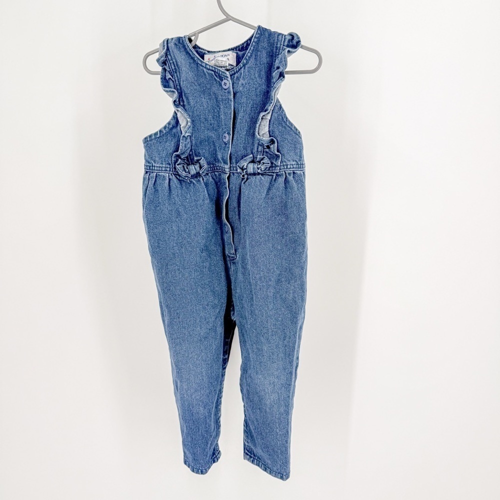 Vintage Denim Toddler Jumpsuit